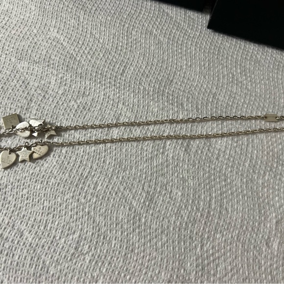 Gucci Sterling Silver Charm and Logo Stamp Authentic Necklace! Comes with box! - Picture 3 of 10